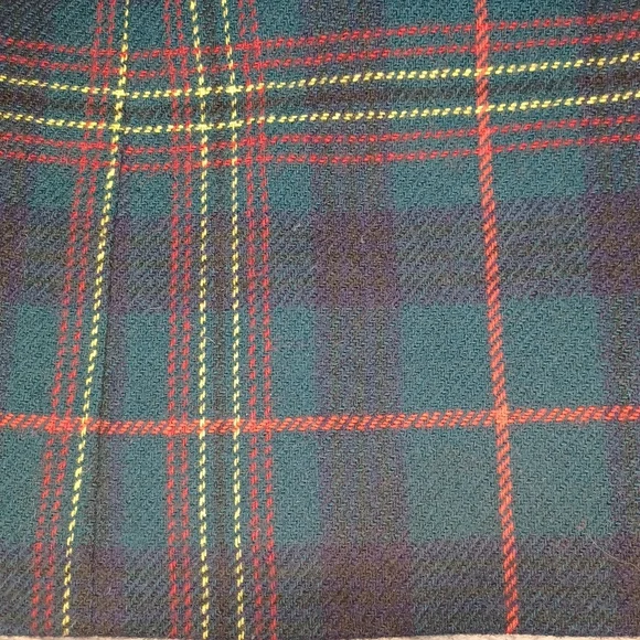 Vintage Lauren Ralph Lauren Plaid Wool Double Breasted Coat Size Medium - Picture 10 of 10